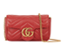 Super Mini GG Marmont Matelasse, front view